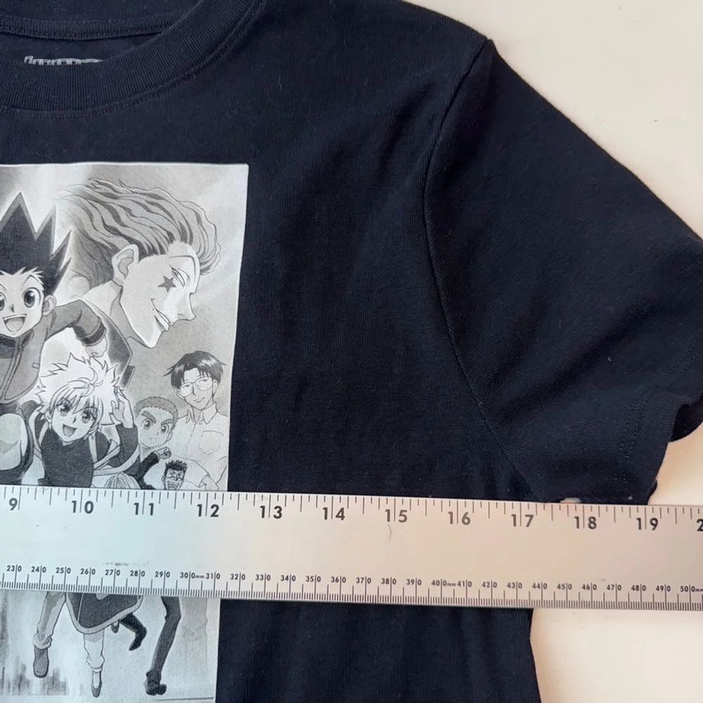 Hunter X Hunter T-Shirt Women XXL Black Graphic Anime Manga Streetwear Casual